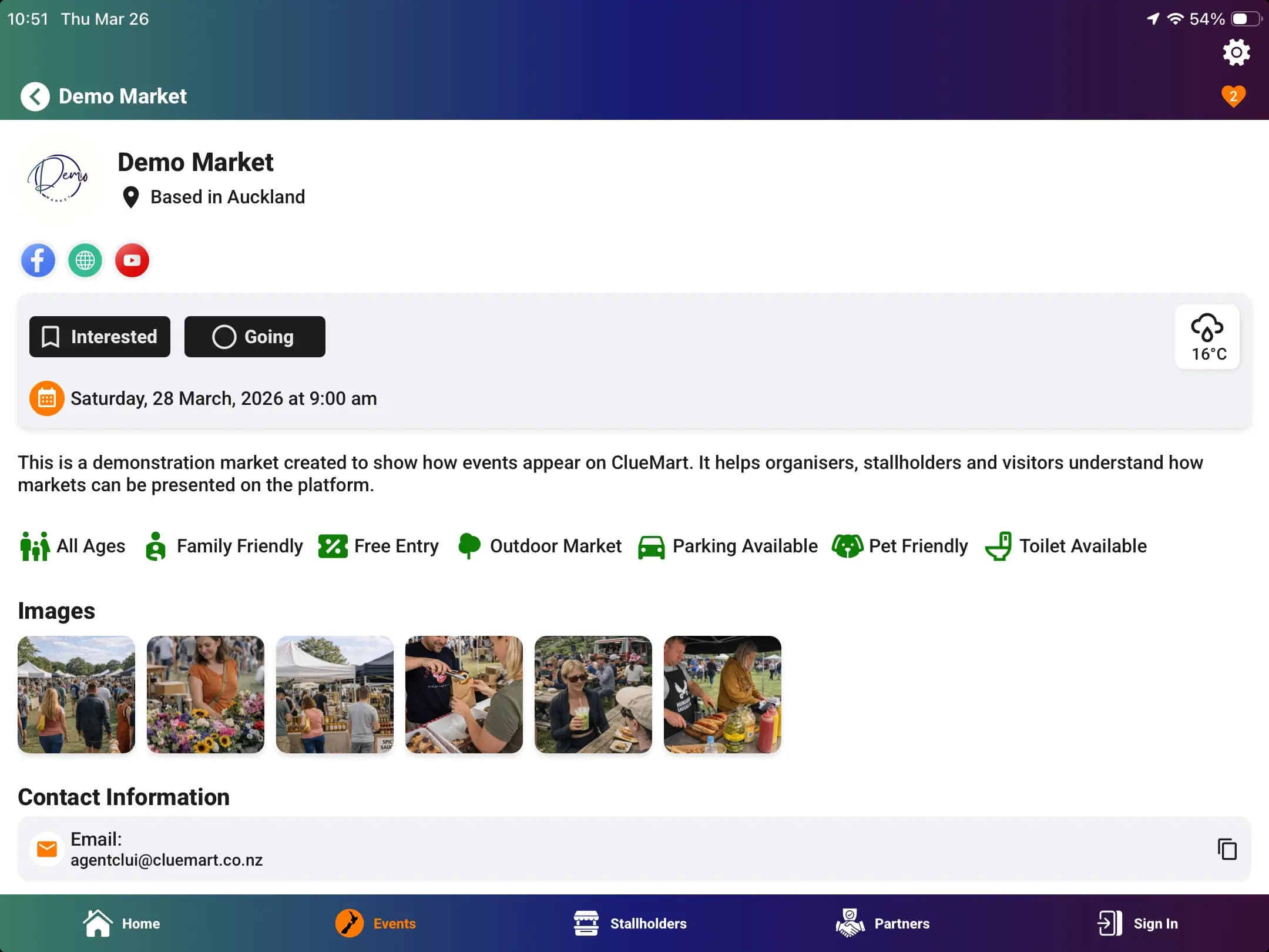 Event Details at Your Fingertips